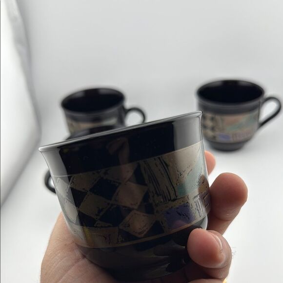 Vintage Arcoroc France Elegant Mug Set - Picture 3 of 4